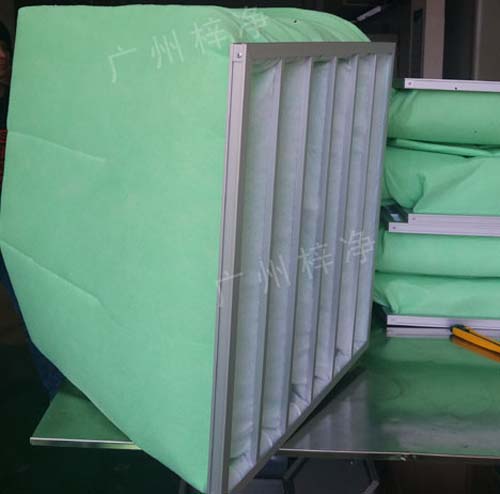 G4級(jí)袋式初效過濾器具有風(fēng)量大、容塵量大特點(diǎn)